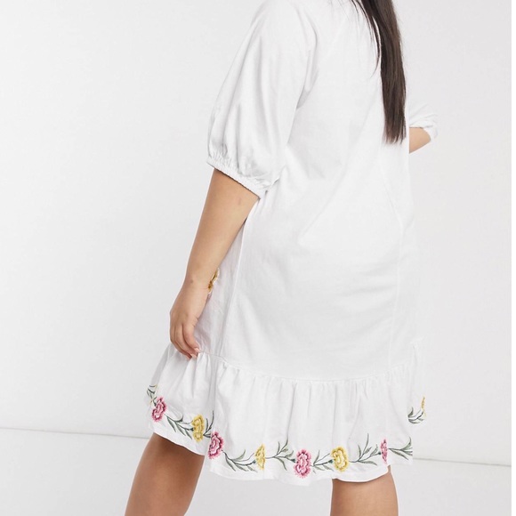 ASOS Beautiful Embroidered Floral 🌷Dress 👗 - Picture 2 of 5